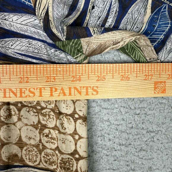 Tori Richard Shirt Mens Large Hawaiian Aloha Button Up Vintage Feather Print USA - Picture 7 of 10